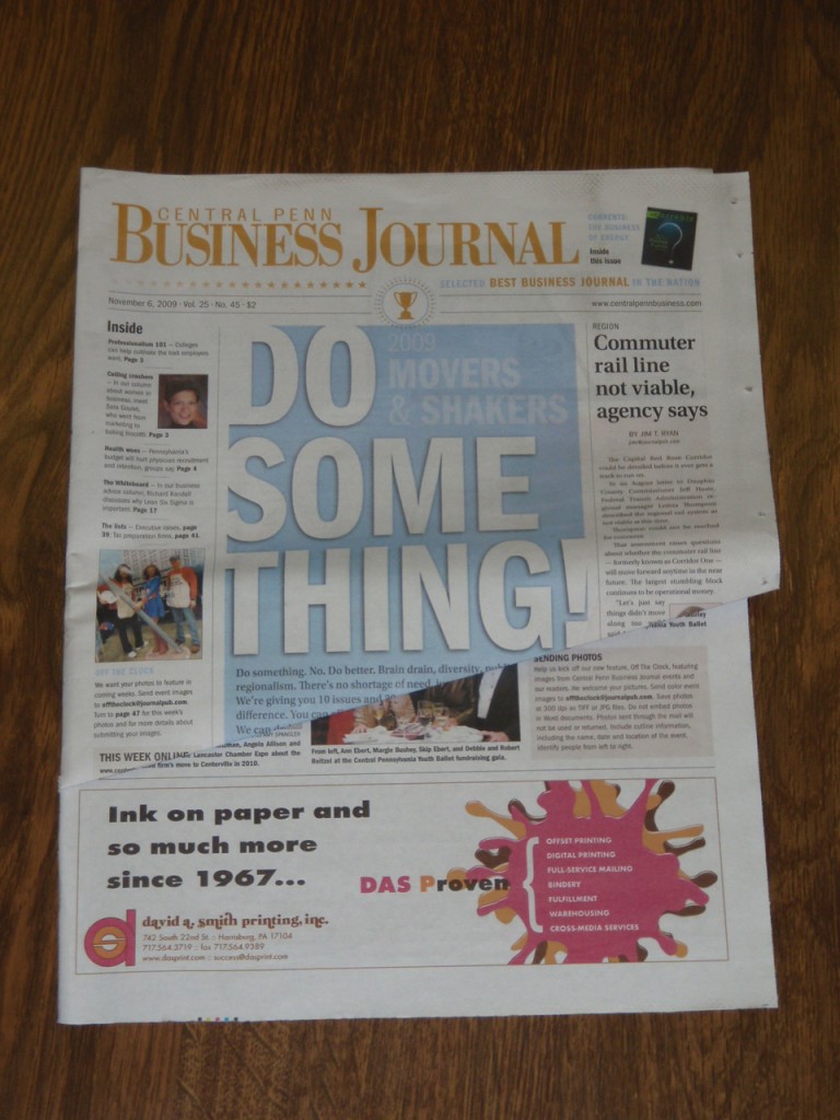 business journal ad